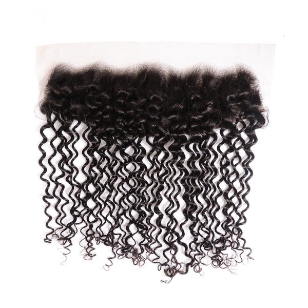 center wig remy hair 13x4 jerry curly frontal