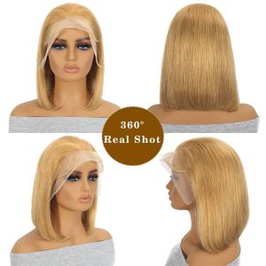 koryn hair 13x4 promo bob wig remy hair 12 inch