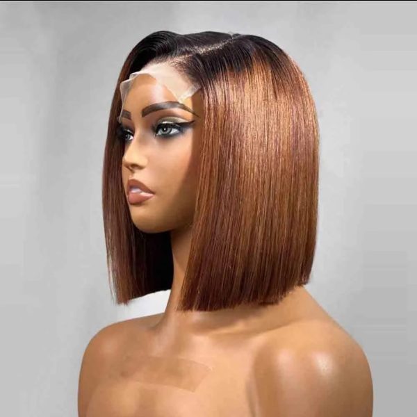 koryn hair 13x4 promo bob wig remy hair 12 inch