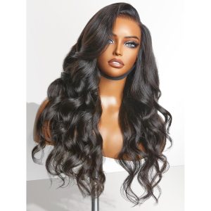 center wig 13x4 promo wig remy hair 22 inch