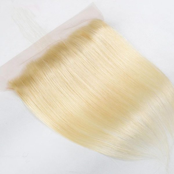 center wig asian raw hair 13x6 straight hd frontal #613