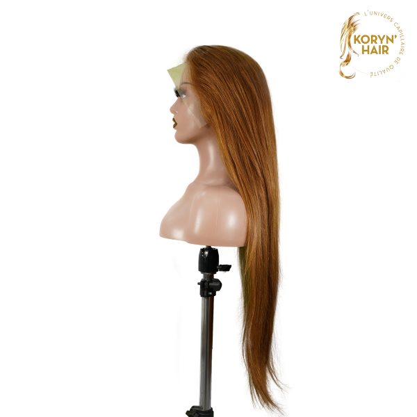center wig 13x4 straight lace front wig 30 brown 26 inch remy hair