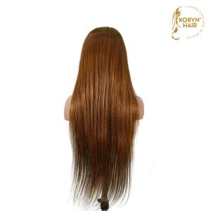 center wig 13x4 straight lace front wig 30 brown 26 inch remy hair