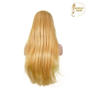center wig 13x4 straight lace front wig 27 honey blonde remy hair