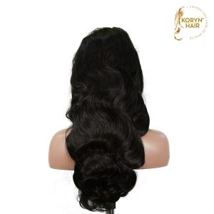 center wig 13x4 body wave lace front wig natural black remy hair
