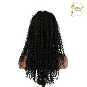 center wig 13x4 jerry curly lace front wig natural black remy hair
