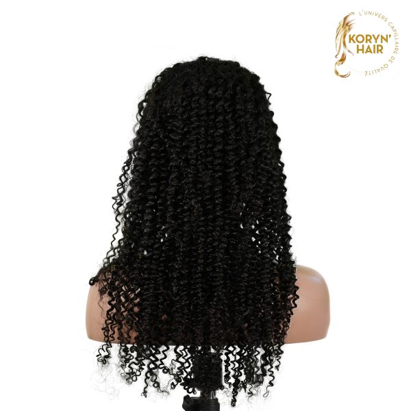 center wig 13x4 kinky curly lace front wig natural black remy hair